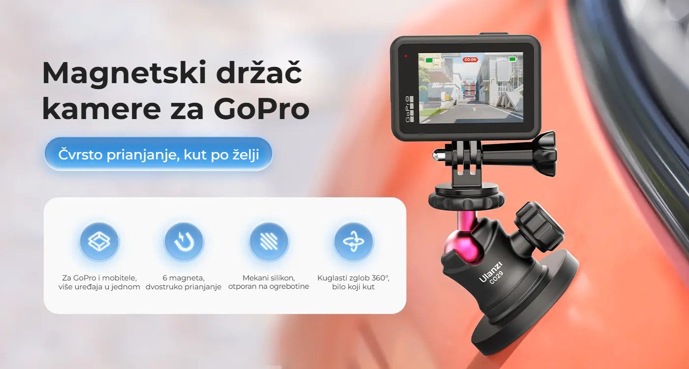 Ulanzi Magnetic Camera Mount for GoPro