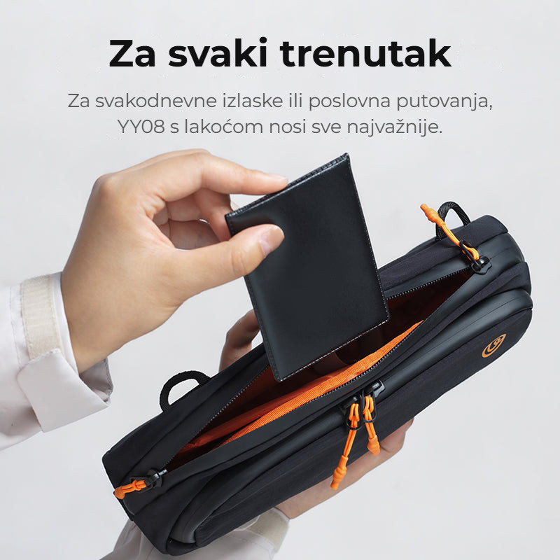 Ulanzi YY08 TechLite Sling Bag černá – Vše po ruce