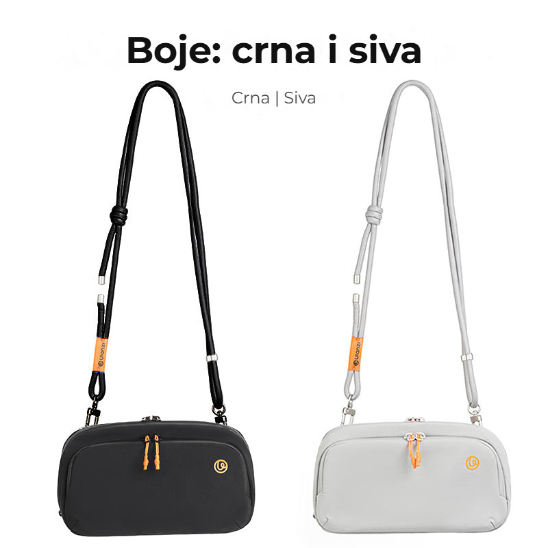 Ulanzi YY08 TechLite Sling Bag černá – Černá a šedá varianta