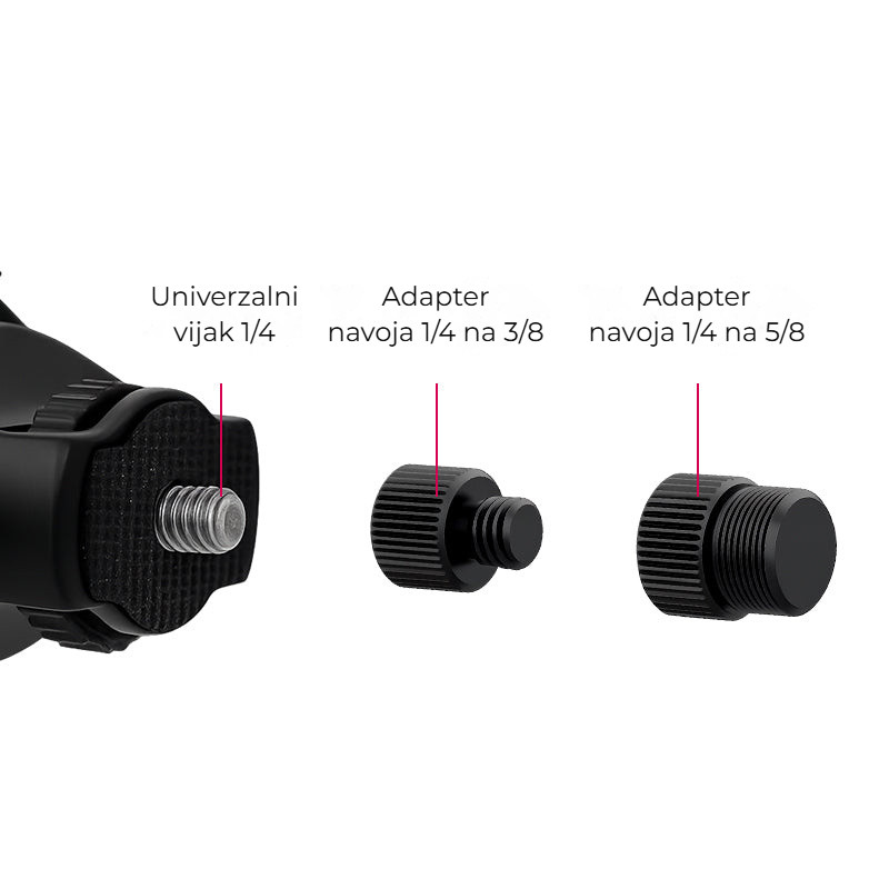 Ulanzi ZJ05 Lift – Závit 1/4 a redukce