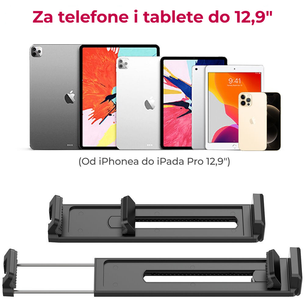 Ulanzi U-Pad II držák na telefon a tablet – Od iPhonu po iPad Pro 12,9″