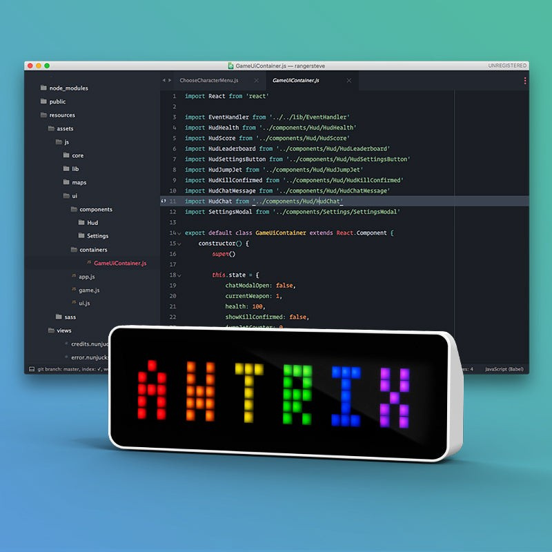 Ulanzi TC001 pixelové hodiny – Awtrix pro kutily a geeky