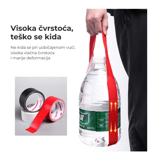 Ulanzi černá textilní páska – Pevnost v tahu