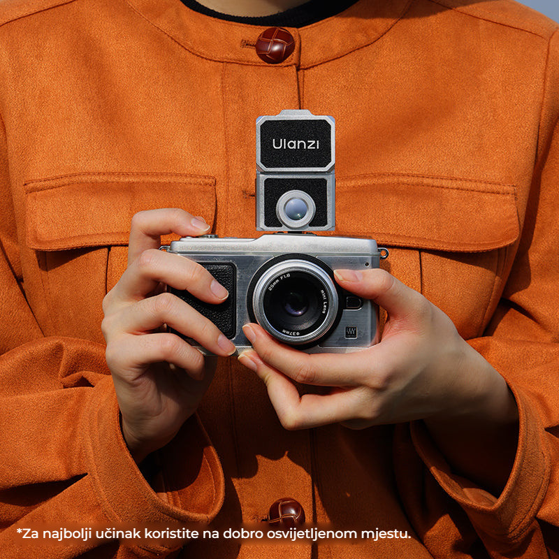 Ulanzi VF01 Waist-Level Viewfinder – Nenápadné momentky