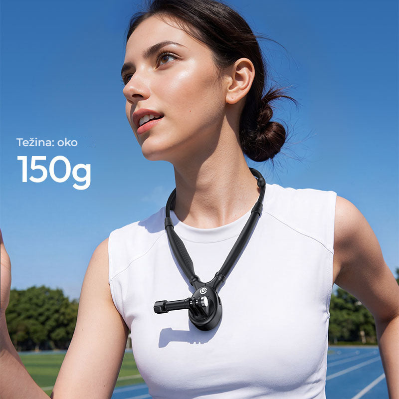 Ulanzi ZJ09 Flexible POV Neck Mount – Jen 150 g a měkký popruh
